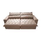 Sofá Retrátil E Reclinável 3,15m Molas Ensacadas Cama Inbox S