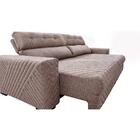 Sofá Retrátil E Reclinável 3,15m Molas Ensacadas Cama Inbox S