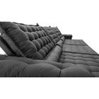 Sofá Retrátil E Reclinável 3,55m Molas Ensacadas Cama Inbox B