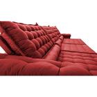 Sofá Retrátil E Reclinável 3,55m Molas Ensacadas Cama Inbox B