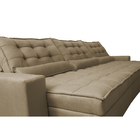 Sofá Retrátil E Reclinável 3,82m Com Molas Ensacadas Cama Inb