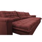 Sofá Retrátil E Reclinável 3,82m Com Molas Ensacadas Cama Inb