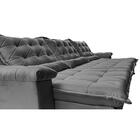 Sofá Retrátil E Reclinável 3,85m Cama Inbox Big Fresh Com Sof