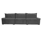 Sofá Retrátil E Reclinável 3,85m Cama Inbox Big Fresh Com Sof