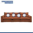 Sofá Retrátil E Reclinável 320cm Martinho Boucle Yescasa Terr