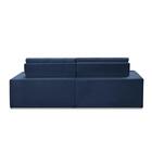 Sofá Retrátil E Reclinável 3 Lugares 1,90m Com Molas Stella S