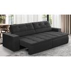 Sofá Retrátil E Reclinável 3 Lugares 1,90m Com Molas Stella S