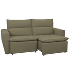 Sofá Retrátil E Reclinável 3 Lugares 1,90m Maserati Linho Her