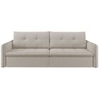 Sofá Retrátil E Reclinável 3 Lugares 160cm Braga Cru