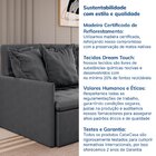 Sofá Retrátil E Reclinável 3 Lugares 180cm Dália Cabecasa Mad