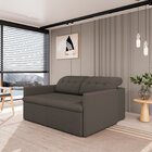 Sofá Retrátil E Reclinável 3 Lugares 180cm Dália Cabecasa Mad