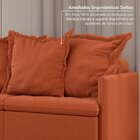 Sofá Retrátil E Reclinável 3 Lugares 180cm Dália Cabecasa Mad