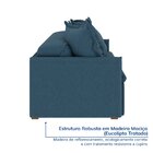 Sofá Retrátil E Reclinável 3 Lugares 180cm Dália Cabecasa Mad