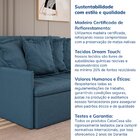 Sofá Retrátil E Reclinável 3 Lugares 180cm Dália Cabecasa Mad