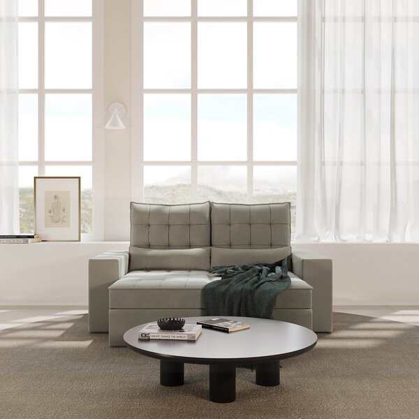 Sofá Retrátil E Reclinável 3 Lugares 190cm Embaúba Extra Cabe