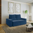 Sofá Retrátil E Reclinável 3 Lugares 190cm Embaúba Extra Cabe