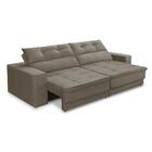 Sofá Retrátil E Reclinável 3 Lugares 2,10m Com Molas Emily Su