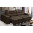 Sofá Retrátil E Reclinável 3 Lugares 2,10m Com Molas Emily Su