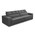 Sofá Retrátil E Reclinável 3 Lugares 2,10m Com Molas Emily Su