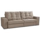 Sofá Retrátil E Reclinável 3 Lugares 2,10m Com Molas Madrid S