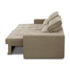 Sofá Retrátil E Reclinável 3 Lugares 2,10m Com Molas Milão Su