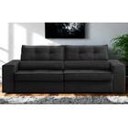 Sofá Retrátil E Reclinável 3 Lugares 2,10m Com Molas Milão Su