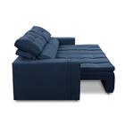 Sofá Retrátil E Reclinável 3 Lugares 2,10m Com Molas Stella S