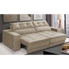 Sofá Retrátil E Reclinável 3 Lugares 2,30m Com Molas Emily Su