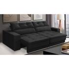 Sofá Retrátil E Reclinável 3 Lugares 2,30m Com Molas Emily Su