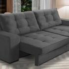 Sofá Retrátil E Reclinável 3 Lugares 2,30m Com Molas Madrid S