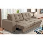 Sofá Retrátil E Reclinável 3 Lugares 2,30m Com Molas Marcela