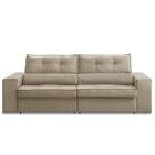 Sofá Retrátil E Reclinável 3 Lugares 2,30m Com Molas Milão Su