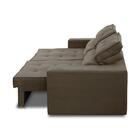 Sofá Retrátil E Reclinável 3 Lugares 2,30m Com Molas Milão Su