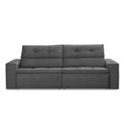 Sofá Retrátil E Reclinável 3 Lugares 2,30m Com Molas Stella S