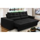 Sofá Retrátil E Reclinável 3 Lugares 2,50m Com Molas Mirela S