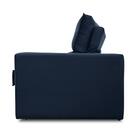 Sofá Retrátil E Reclinável 3 Lugares 2,50m Com Molas Mirela S