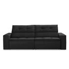 Sofá Retrátil E Reclinável 3 Lugares 2,50m Com Molas Stella S