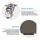 Sofá Retrátil E Reclinável 3 Lugares 200cm Bahamas Espresso M