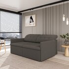 Sofá Retrátil E Reclinável 3 Lugares 200cm Dália Cabecasa Mad