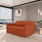 Sofá Retrátil E Reclinável 3 Lugares 200cm Dália Cabecasa Mad