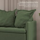 Sofá Retrátil E Reclinável 3 Lugares 200cm Dália Cabecasa Mad