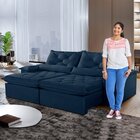 Sofá Retrátil E Reclinável 3 Lugares 200cm Diamond Super Pill