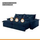 Sofá Retrátil E Reclinável 3 Lugares 200cm Diamond Super Pill