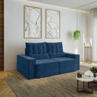 Sofá Retrátil E Reclinável 3 Lugares 200cm Embaúba Extra Cabe