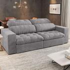 Sofá Retrátil E Reclinável 3 Lugares 200cm Viena A12 Suede Ci