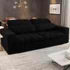 Sofá Retrátil E Reclinável 3 Lugares 200cm Viena A12 Suede Pr