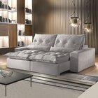 Sofá Retrátil E Reclinável 3 Lugares 210cm Avalon Super Pillo