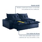 Sofá Retrátil E Reclinável 3 Lugares 210cm Avalon Super Pillo