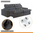 Sofá Retrátil E Reclinável 3 Lugares 210cm Colorado Montano E