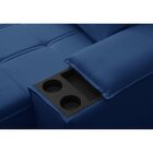 Sofá Retrátil E Reclinável 3 Lugares 210cm Com Porta Copos E